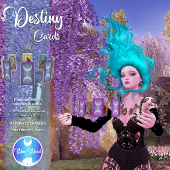 Second Life Marketplace - Blue Blood - Destiny Cards